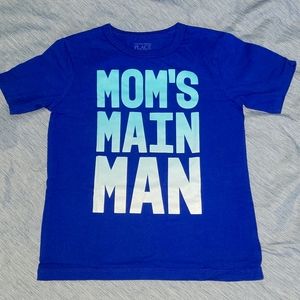 Boy's T-Shirt 4T - Mom's Main Man
